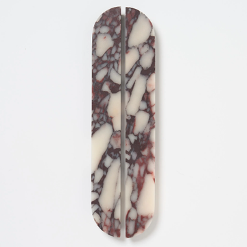 DOT - Calacatta Viola marble furniture handle by Lo & Co Interiors - view 3